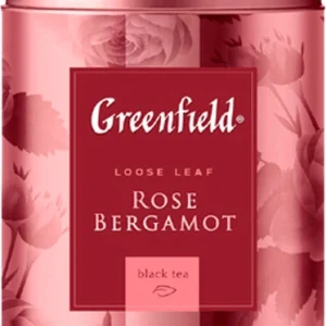 Ceai negru vrac Rose Bergamot, 100 g, cu aroma de trandafir si bergamota