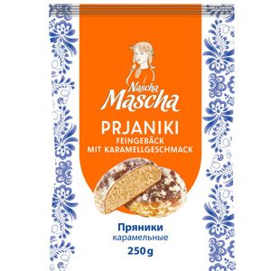 Turta dulce cu caramel Nascha Masha Family, 250 g